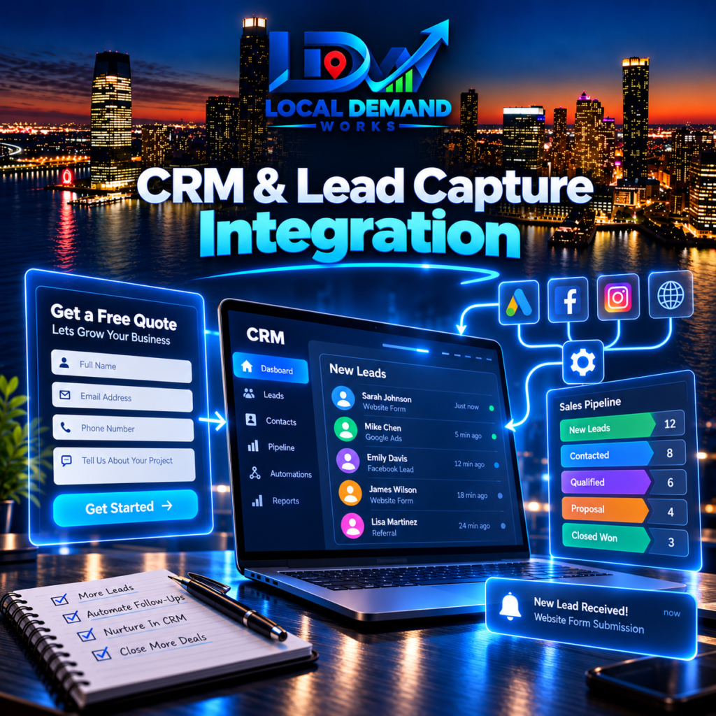 CRM & Lead Capture Integration service by Local Demand Works