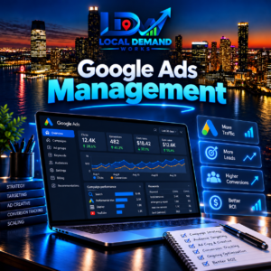 Google Ads Management service by Local Demand Works